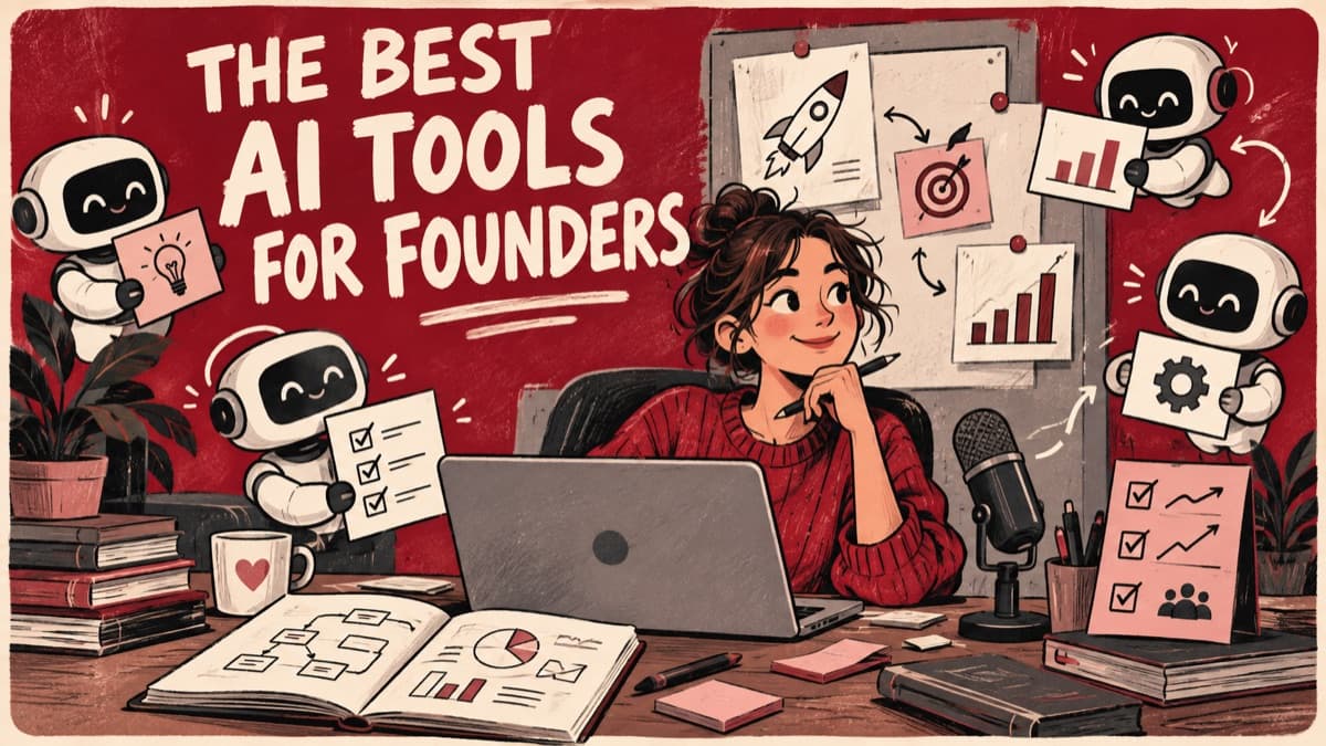 RareWeb editorial robot artwork for an AI tools guide